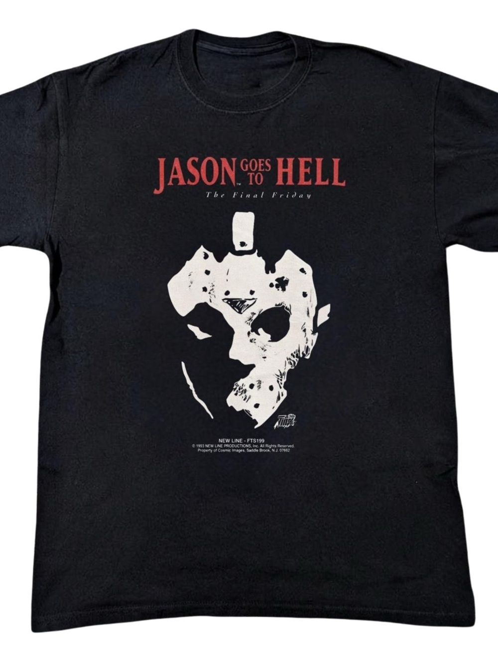 Jason Goes to Hell Graphic Black T-Shirt, Gift For Her, For Him